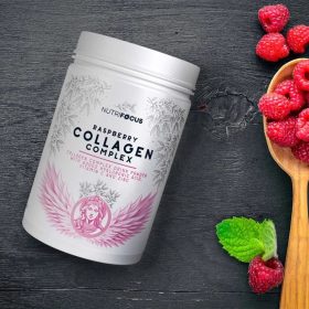 Nutrifocus Collagen Complex kollagén italpor (Málna) 300 g