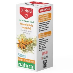 Dr. Herz 100% Hidegen Sajtolt Homoktövismag Olaj 50 ml