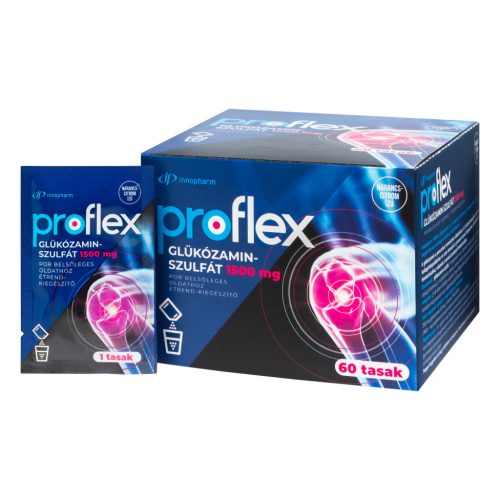 InnoPharm Proflex glükózamin-szulfát 1500 mg por 60 tasak