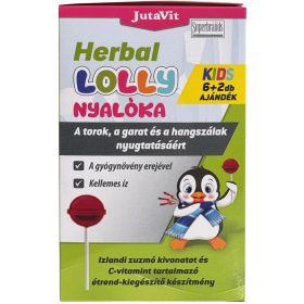 JutaVit Herbal Lolly Torok nyalóka 6+2 db