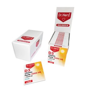 Dr. Herz D3-vitamin 4000 NE + Szerves Cink kapszula 15 db