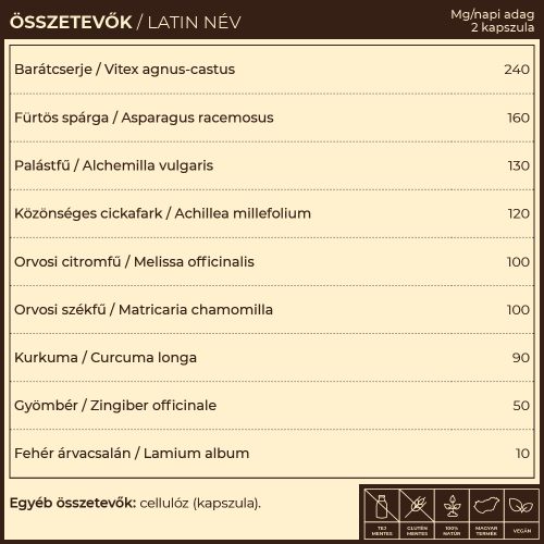 Myrobalan Kumari ciklusharmónia kapszula 60 db