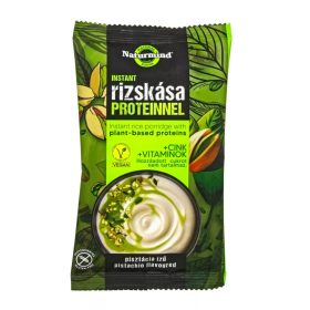 Naturmind Proteines Instant Rizskása Gluténmentes Pisztácia 44 g