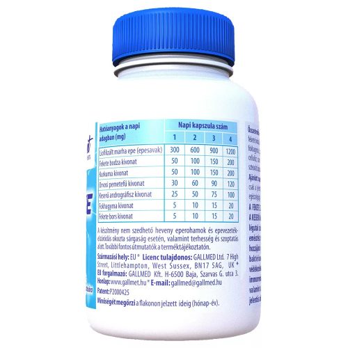 Gallmet Immune Epesav és Gyógynövény kapszula 60 db
