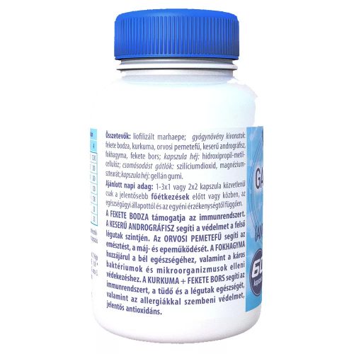 Gallmet Immune Epesav és Gyógynövény kapszula 60 db