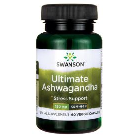 Swanson Ultimate Ashwagandha (KSM-66 kivonat) 250 mg 60 db
