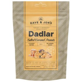 Dave&Jon's Datolya Sós Karamell Ízben Hozzáadott Cukormentes 125 g
