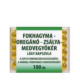   Dr. Chen Fokhagyma-Oregánó-Zsálya-Medvegyökér lágy kapszula 100 db