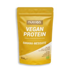 Nutriqa Bio Banán-Mesquite Vegán Proteinmix 500 g