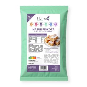 Fibriya Natúr Piskóta – Low Carb Keto Rostmix 200 g