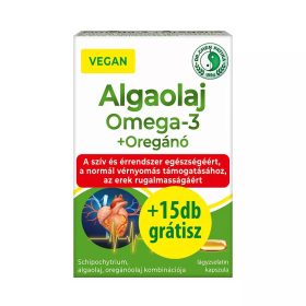 Dr. Chen Vegán Algaolaj Omega-3 +Oregano Kapszula 45*