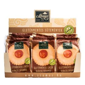 Szamos Gluténmentes Linzer Baracklekvárral 60 g
