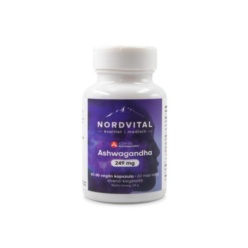 Nordvital Ashwagandha 249 mg kapszula 60 db