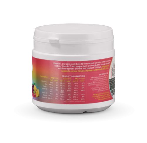 ITL Health MAG365 Magnéziumpor Gyerekeknek (Fruit Splash) 150 g