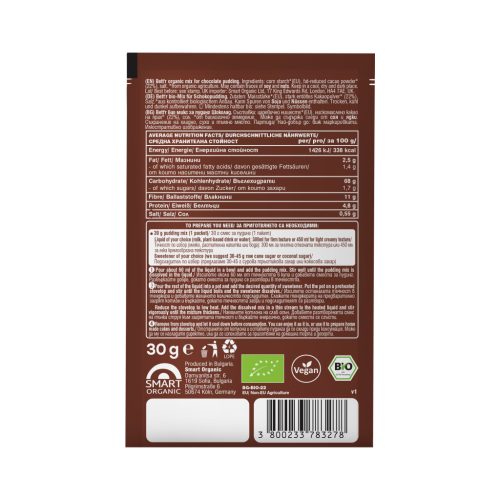 Bett'r bio pudingpor csokis 30 g