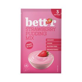 Bett'r bio pudingpor eper 30 g