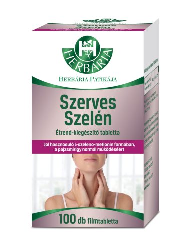 Herbária Szerves Szelén tabletta 2×100 db