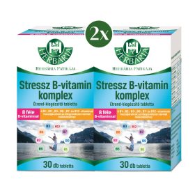 Herbária Stressz B-vitamin komplex tabletta duopack 2×30 db