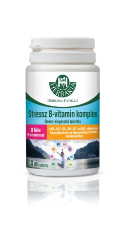 Herbária Stressz B-vitamin komplex tabletta duopack 2×30 db