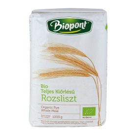 Biopont Bio Teljes Kiőrlésű  Rozsliszt (RL-190) 1 kg