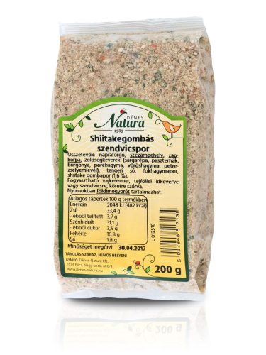 Dénes Natura shiitake gombás szendvicspor 200 g