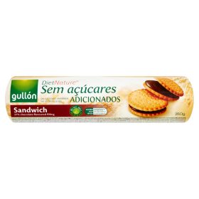 Gullon diab.szendvicskeksz étcsokis 250 g