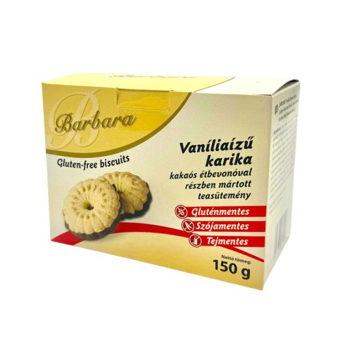 Barbara vaníliás karika 150 g