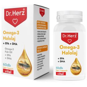 Dr. Herz Omega-3 Halolaj 1000 mg 60 db