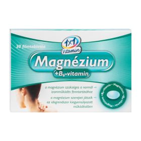 1×1 Vitamin Magnézium + B6-vitamin filmtabletta 30 db