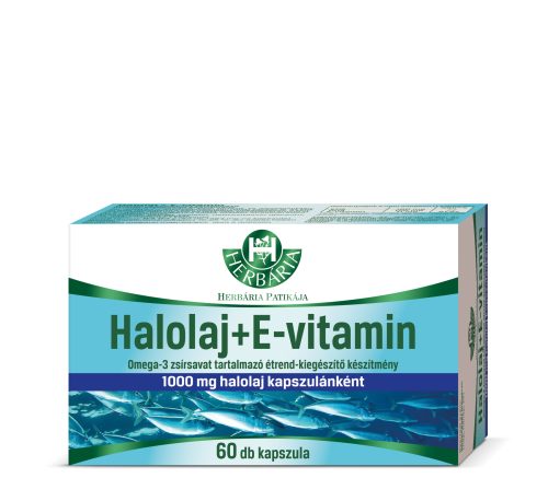 Herbária halolaj+E-vitamin kapszula 60 db