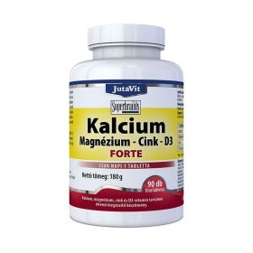 Jutavit Kalcium + Magnézium + Cink forte + D3 vitamin 90 db