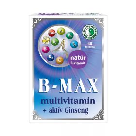 Dr. Chen B-Max multivitamin + Aktív Ginseng tabletta 40 db