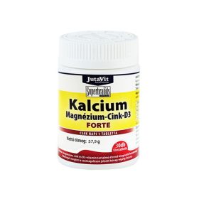 Jutavit Kalcium + Magnézium + Cink forte + D3 vitamin 30 db