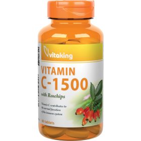 Vitaking C-vitamin 1500 mg + 15 mg csipkebogyó 60 db