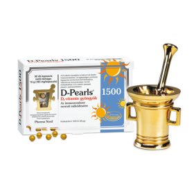D-Pearls D3-vitamin gyöngyök 1500 80 db