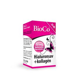 BioCo hialuronsav+kollagén kapszula 30 db