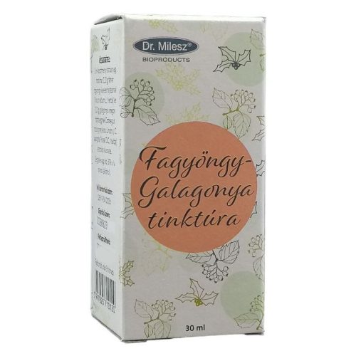 Dr. Milesz Fagyöngy-Galagonya tinktúra 30 ml