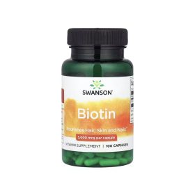 Swanson Biotin 5000 mcg 100 db