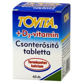 Tovita + D3-vitamin Csonterősítő Tabletta 60 db