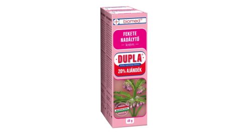 Biomed Fekete nadálytő krém Dupla 2x60 g