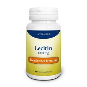 Interherb Lecitin 1200 mg lágyzselatin kapszula 48 db