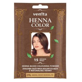 Venita Henna Color 15 Barna zacskós henna por 25 g