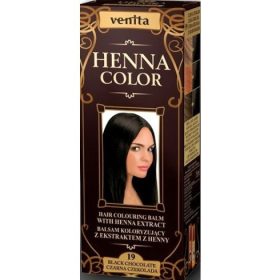   Venita Henna Color 19 Fekete Csokoládé krémhajfesték 75 ml