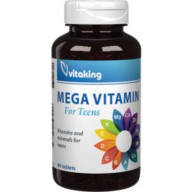 Vitaking Mega multivitamin tiniknek 90 db