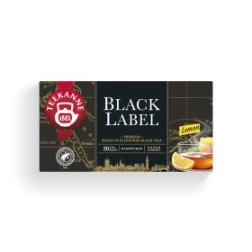 Teekanne Black Label Lemon fekete tea citrommal 20 db