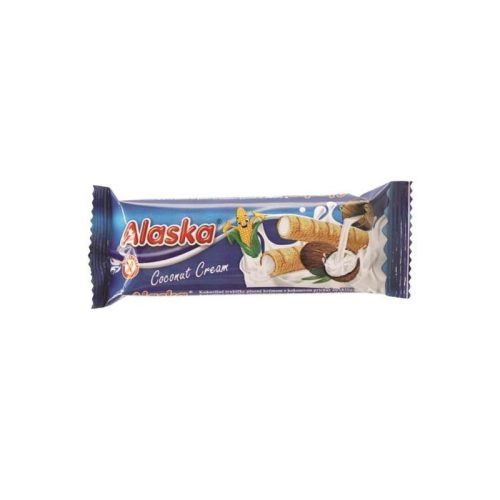 Alaska kókuszos krémmel (83%) töltött kukoricarudacska 18 g