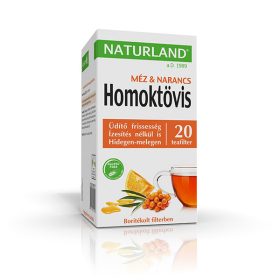 Naturland Homoktövis Méz & Narancs gyümölcstea 20x2 g