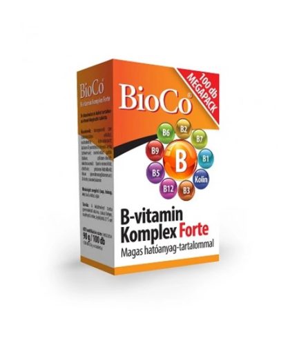 BioCo B-vitamin Komplex Forte 100 db