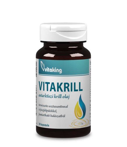 Vitaking Vitakrill gélkapszula 30 db