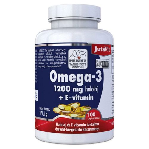 Jutavit Omega-3 halolaj 1200 mg + E-vitamin 100 db